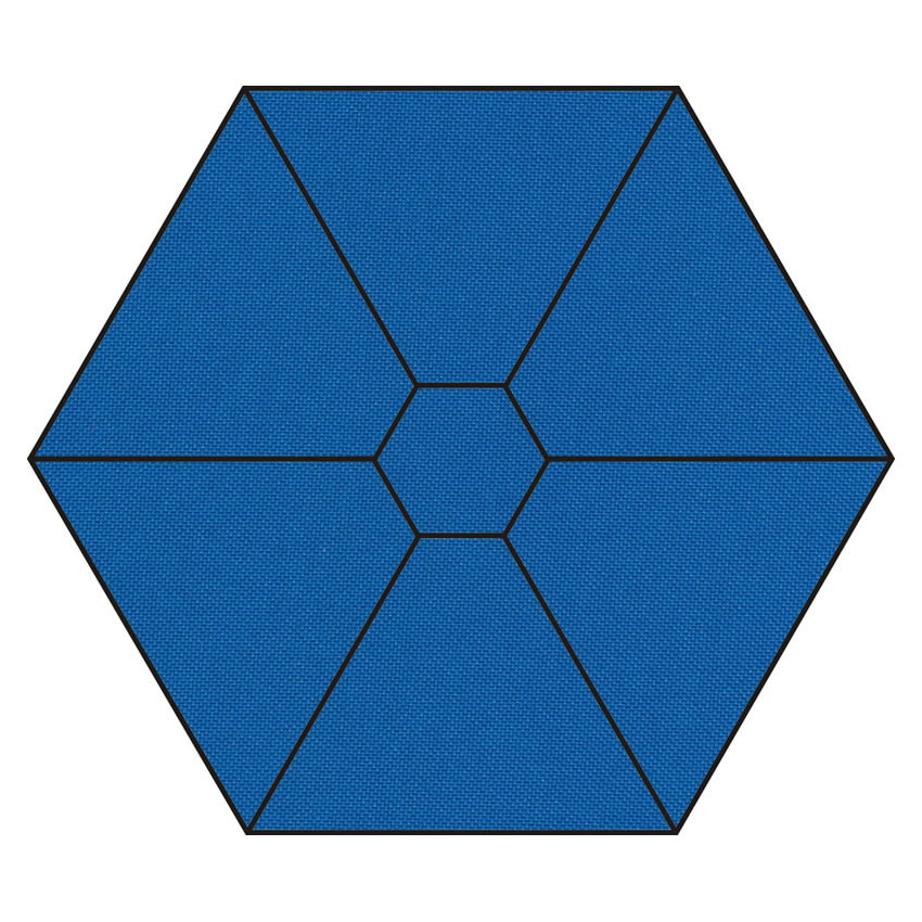 Royal Blue Polyester 13