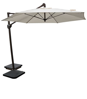 010611 10' Cantilever trigger-lift Umbrella