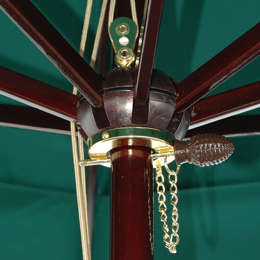 0844td 11 Dark Wood Market Umbrella By Tropishade Worldwide Manufacturer Of Outdoor Patio Umbrellas