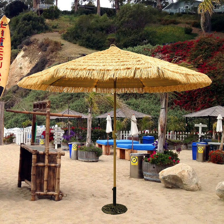 636hc 9 Aluminum Honey Champagne Market Umbrella By Tropishade Worldwide Manufacturer Of Outdoor Patio Umbrellas